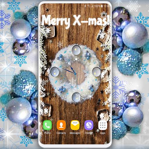 Christmas Clock Live Wallpaper 6.9.27