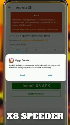 Higgs Domino Island Apk X8 SPEEDER No Root Guide screenshot 6