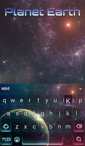 Earth Animated Keyboard + Live Wallpaper screenshot 2
