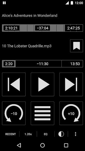 Simple Audiobook Player screenshot 1