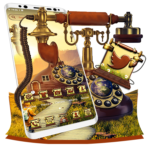 Wonder Telephone House Launcher Theme icon