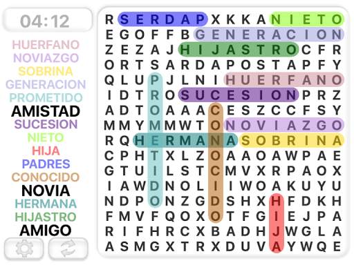 Sopa de Letras en español screenshot 4