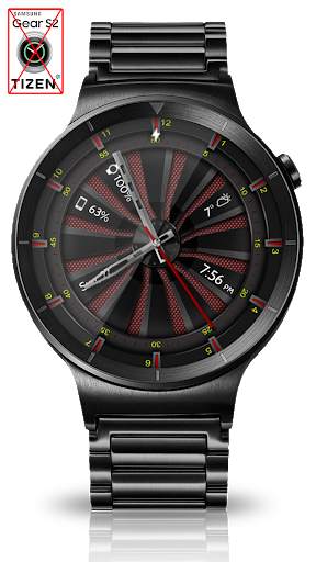 Mesh Turbine HD Watch Face & Clock Widget screenshot 9