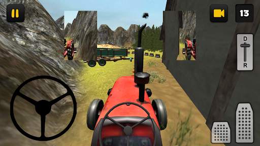 Classic Tractor 3D: Woodchips screenshot 1