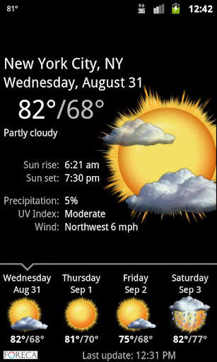 Palmary Weather screenshot 3