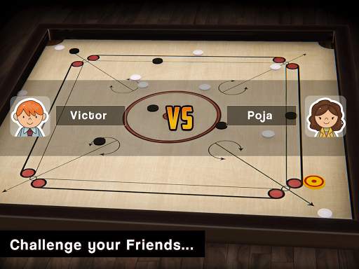 Carrom Multiplayer - 3D Carrom Board Games Offline screenshot 1