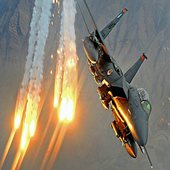 Airstrike pilot simulator icon