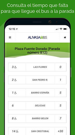 Auvasa Bus screenshot 2