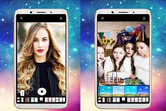Camera opo F7 selfie front camera 25 megapixel screenshot 5