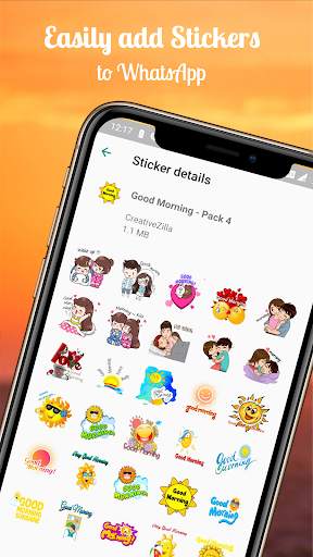 Good Morning Stickers for WhatsApp 2021 screenshot 2