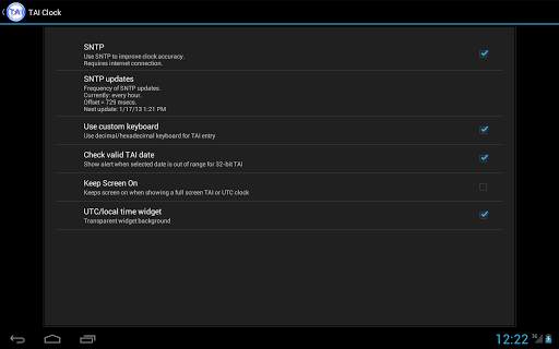 TAI Clock and Converter screenshot 2