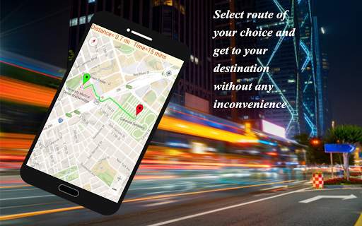 GPS Finder เส้นทางการนำทางและทิศทางระบบนำทาง screenshot 1