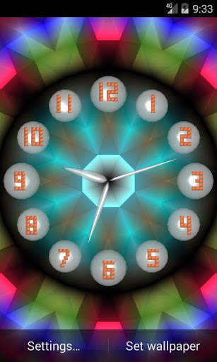 Analog Clock Live Wallpaper screenshot 2