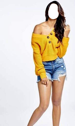 Women Shorts Outfit Photo Suit screenshot 16