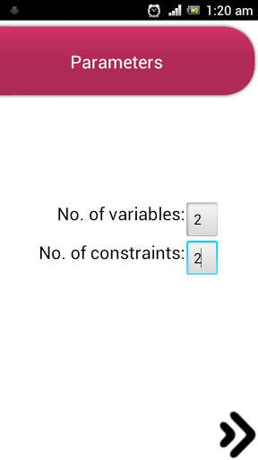 Linear Optimization LITE screenshot 2