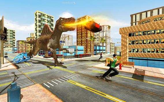 Angry Dinosaur City Rampage скриншот 2