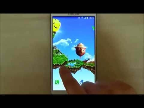 Flying Islands Live Wallpaper 1 تصوير الشاشة