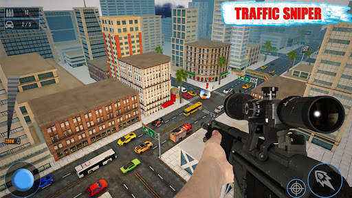 Sniper Traffic Shooter - New shooting games - FPS screenshot 3