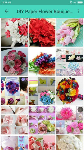 DIY Paper Flower Bouquet Best скриншот 2