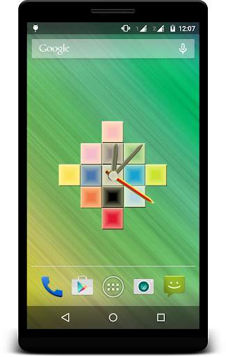 Colorfull Clock Live Wallpaper screenshot 7
