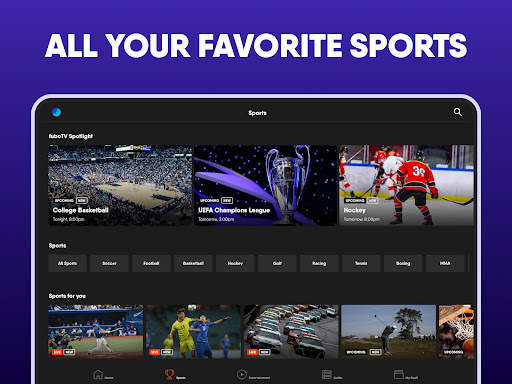 fuboTV: Watch Live Sports & TV screenshot 12