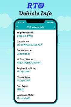 RTO Vehicle Info screenshot 4