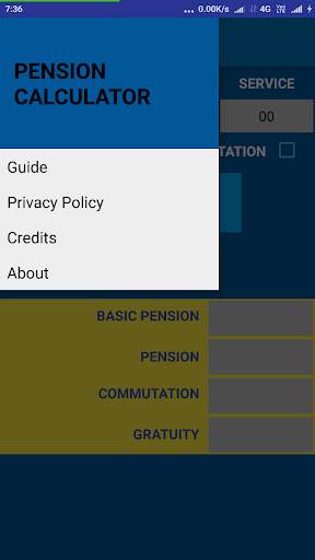 Pension Calci screenshot 1