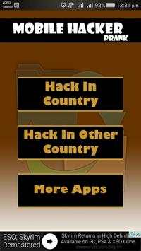Mobile Hacker Prank screenshot 2