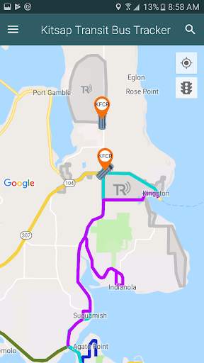 Kitsap Transit Tracker screenshot 3