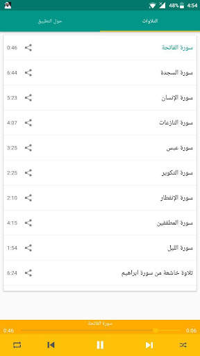 منصور السالمي - تلاوات بدون نت screenshot 2