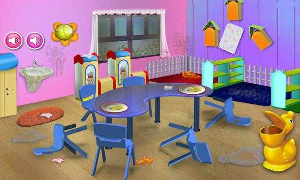 cleaning garden games for girls screenshot 2