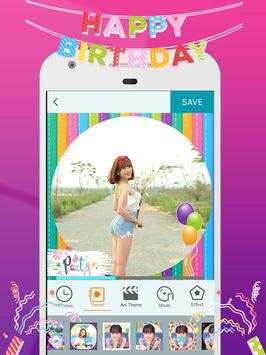 Happy Birthday Video Maker screenshot 4