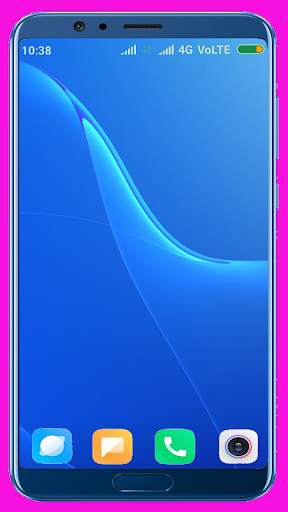 Blue HD Wallpaper screenshot 4