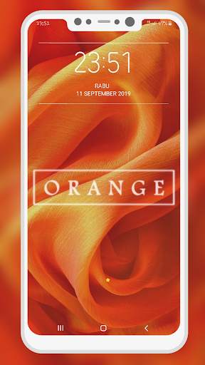 Orange Wallpaper screenshot 8