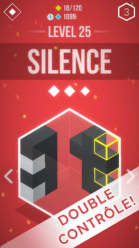 Gravity Block | 💠 Jeu de puzzle en 3D 💠 screenshot 3