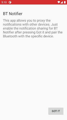 BT Notifier screenshot 2