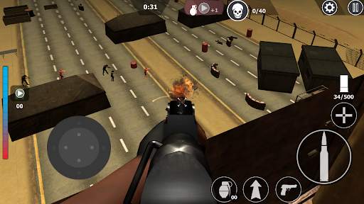 Game Horor Zombie mendarat screenshot 4
