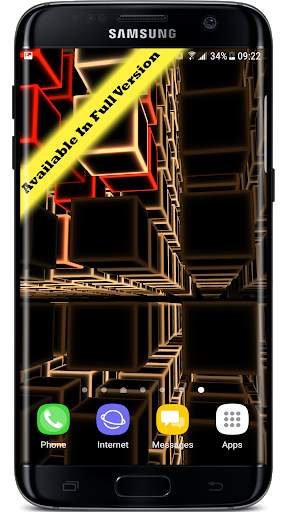 Infinity Parallax Cubes 2 3D Live Wallpaper screenshot 3