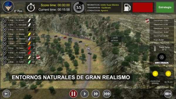 Rally Manager Mobile Free screenshot 2