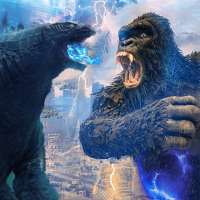 Godzilla Smash King Kong Games logo