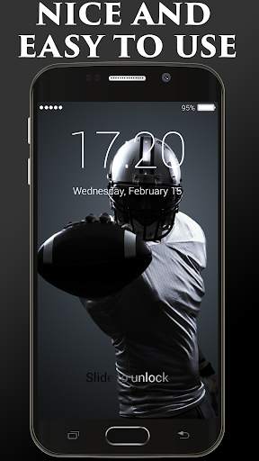 Football Lock Screen screenshot 1