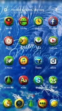X-mas Santa eTheme Launcher 4 تصوير الشاشة