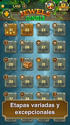 Jewels Jungle : Match 3 Puzzle screenshot 1