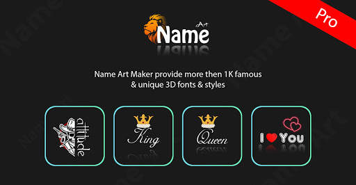 King's Name Art Maker - 3D Name Style screenshot 1