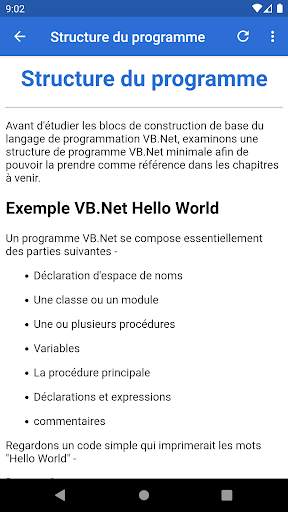 Cours VB.Net screenshot 4