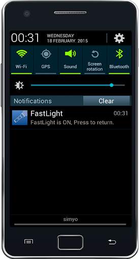 Free FlashLight App - LED screenshot 4