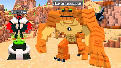 Ben Alien 10 Mod Minecraft PE screenshot 1