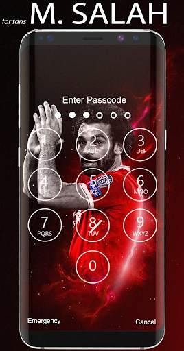 Lock Screen & Wallpapers for Mohamed Salah screenshot 1