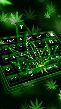 Weed Smoke Keyboard screenshot 1