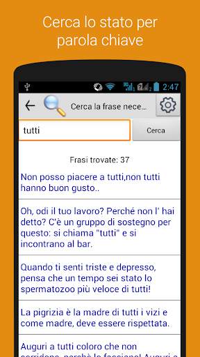 Frasi per tutte le occasioni screenshot 7